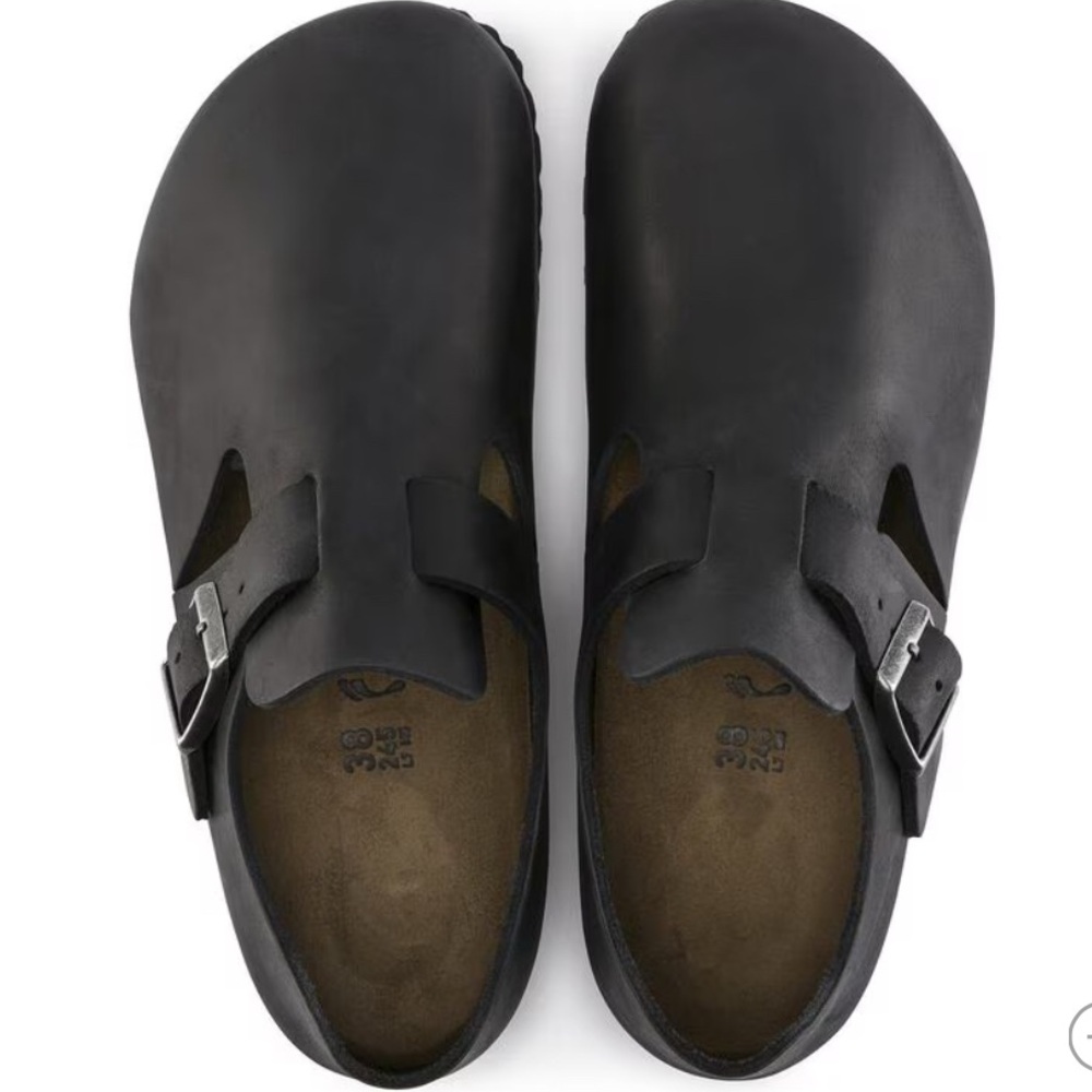 Birkenstock Londons Black Size 43 Reg / US 10. Brand New